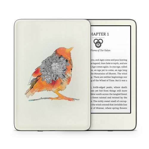 Orange Bird Amazon Kindle Series Skin
