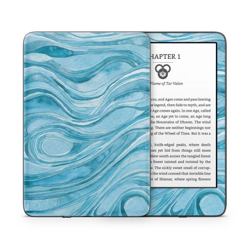 Ocean Blue Amazon Kindle Series Skin