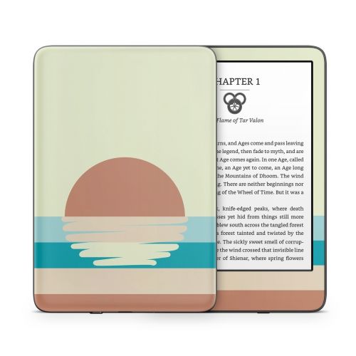 Ocean Sunset Amazon Kindle Series Skin