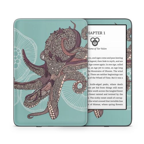 Octopus Bloom Amazon Kindle Series Skin