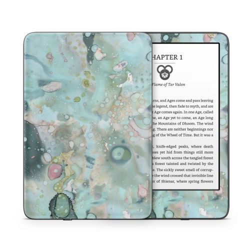 Organic In Blue Amazon Kindle Series Skin
