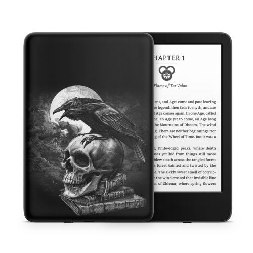 Poe's Raven Amazon Kindle Series Skin