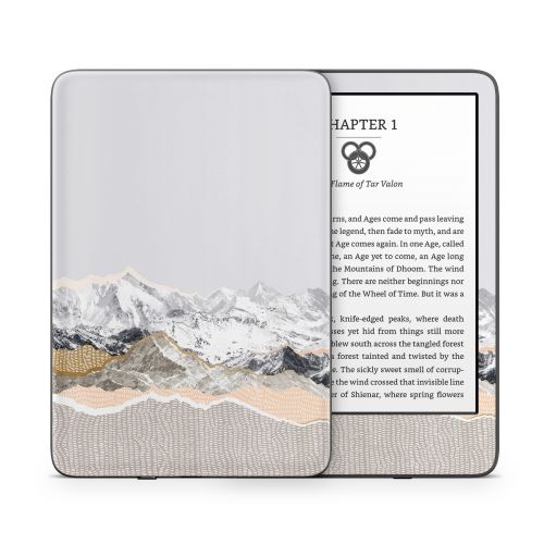 Pastel Mountains Amazon Kindle Series Skin