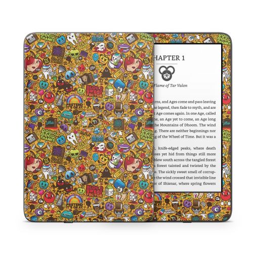 Psychedelic Amazon Kindle Series Skin