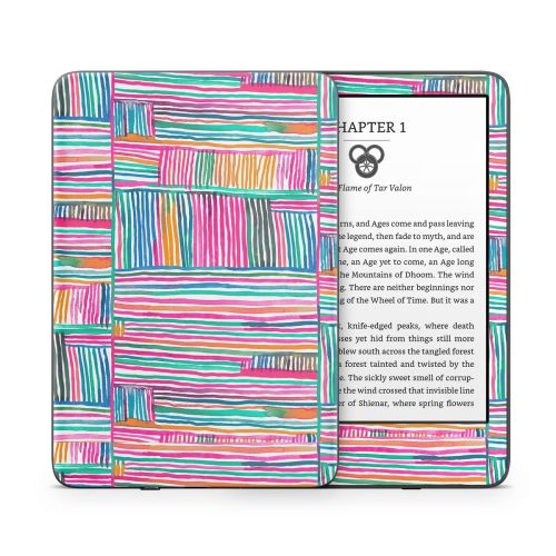 Relaxing Stripes Amazon Kindle Series Skin
