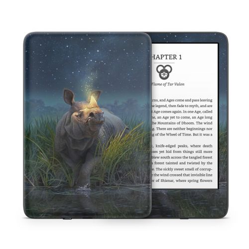 Rhinoceros Unicornis Amazon Kindle Series Skin