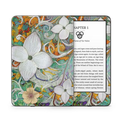 Sangria Flora Amazon Kindle Series Skin