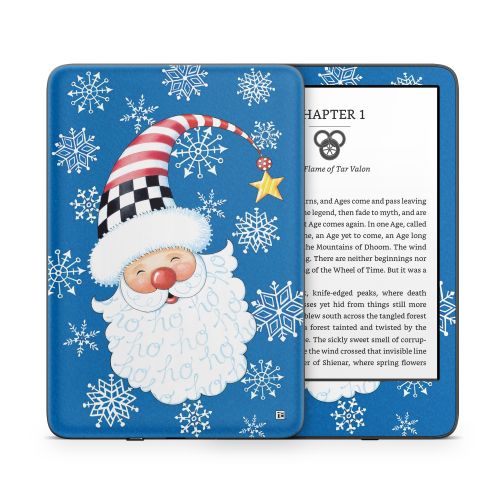 Santa Snowflake Amazon Kindle Series Skin