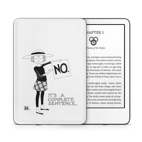 Sentence Amazon Kindle Series Skin