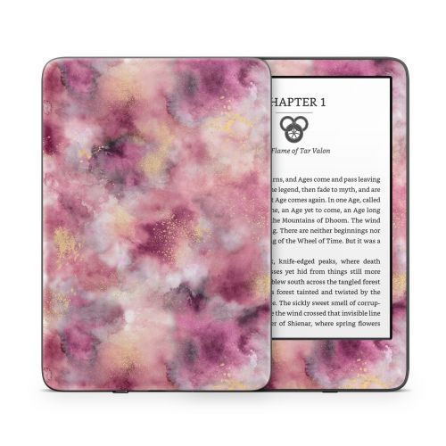 Smoky Marble Watercolor Amazon Kindle Series Skin