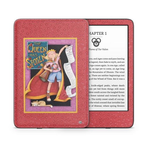 Queen Has Spoken Amazon Kindle Series Skin