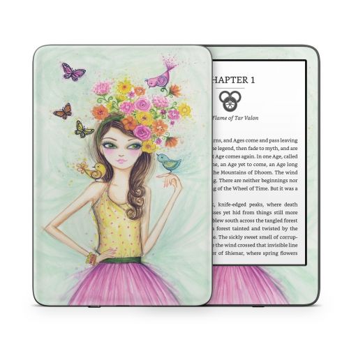 Spring Time Amazon Kindle Series Skin
