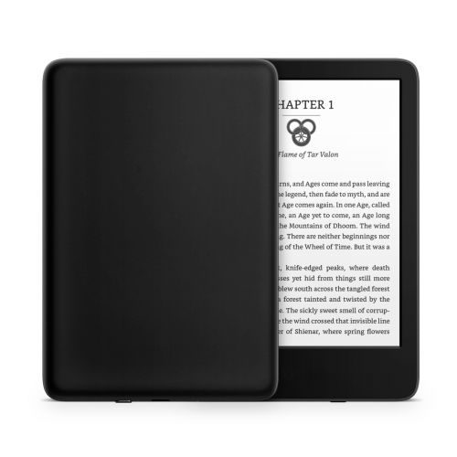 Solid State Black Amazon Kindle Series Skin