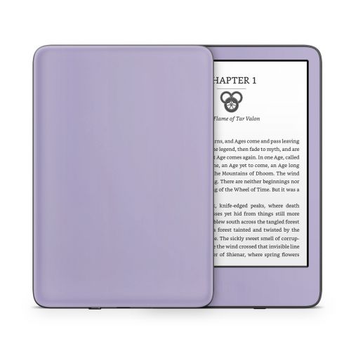 Solid State Lavender Amazon Kindle Series Skin
