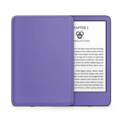Solid State Lavender Amazon Kindle Series Skin | iStyles