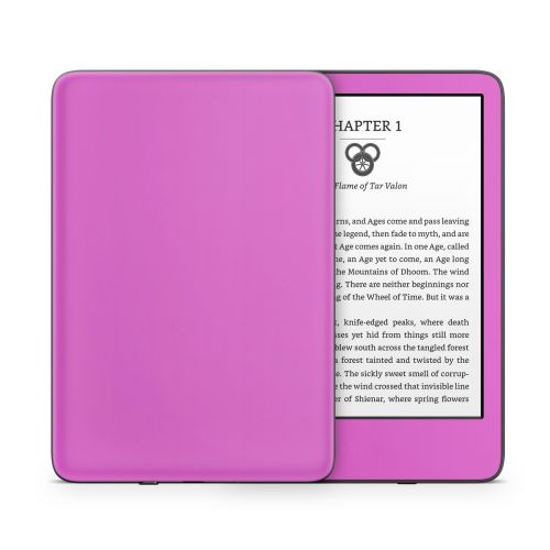 Solid State Vibrant Pink Amazon Kindle Series Skin