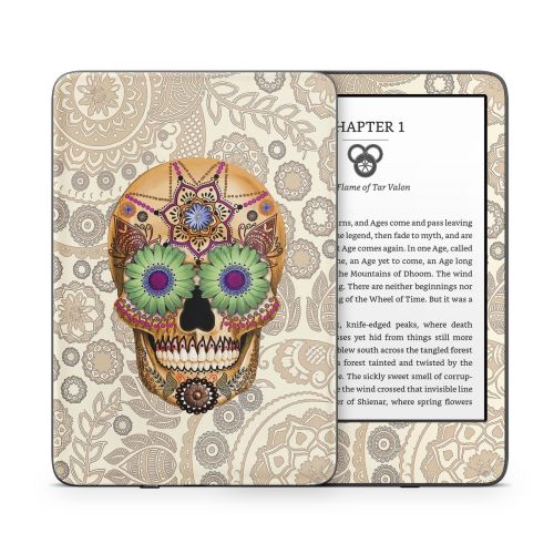 Sugar Skull Bone Amazon Kindle Series Skin