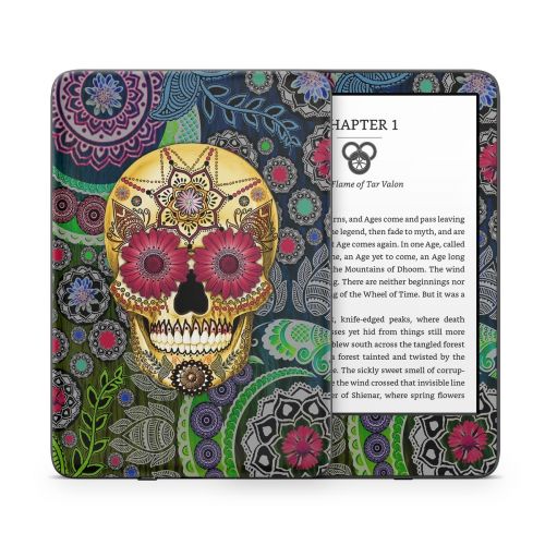 Sugar Skull Paisley Amazon Kindle Series Skin