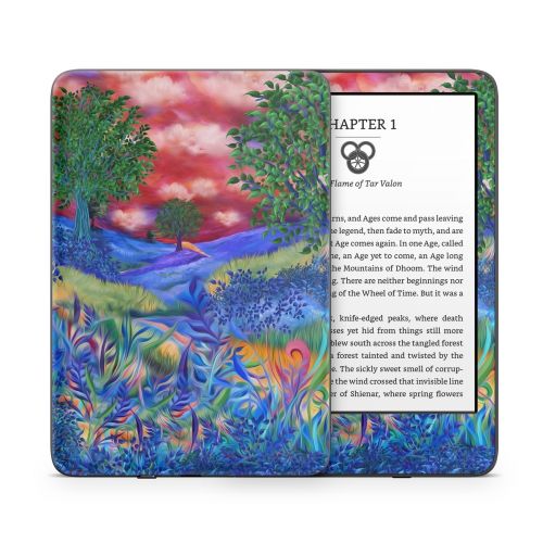 Sunset Fields Amazon Kindle Series Skin
