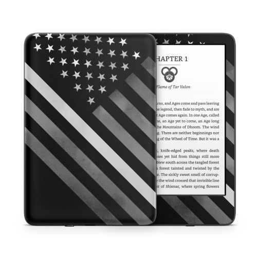 Thin White Line Hero Amazon Kindle Series Skin