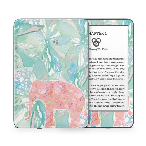 Tropical Elephant Amazon Kindle Series Skin