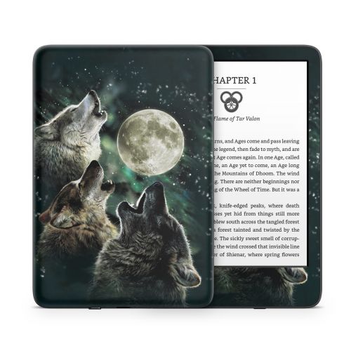 Three Wolf Moon Amazon Kindle Series Skin
