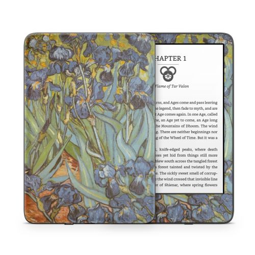 Irises Amazon Kindle Series Skin