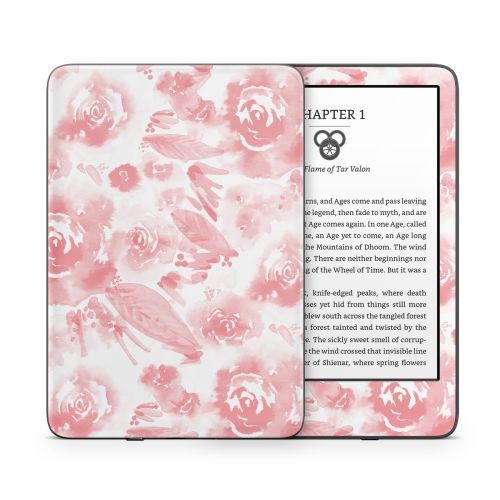 Washed Out Rose Amazon Kindle Series Skin