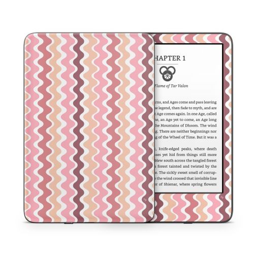 Pink Waves Amazon Kindle Series Skin