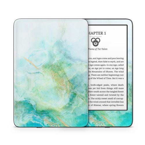 Winter Marble Amazon Kindle Series Skin