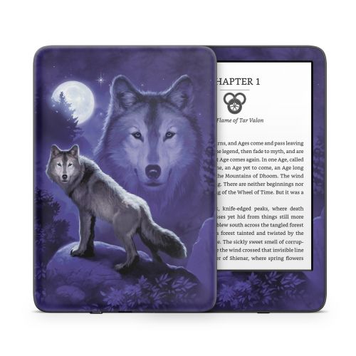 Wolf Amazon Kindle Series Skin