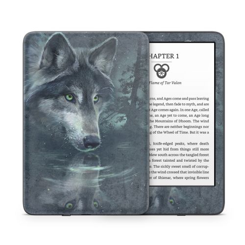 Wolf Reflection Amazon Kindle Series Skin