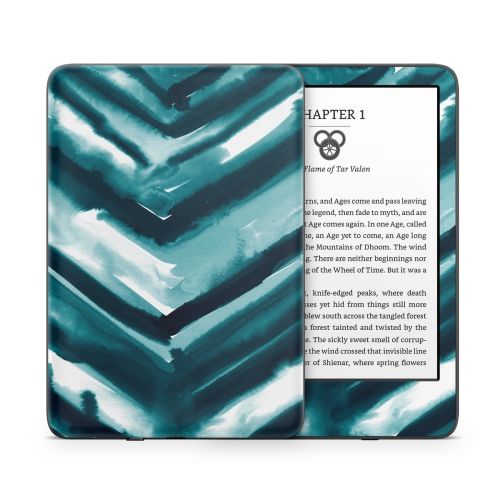 Watercolor Chevron Amazon Kindle Series Skin