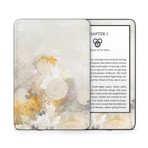 White Velvet Amazon Kindle Series Skin