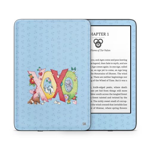 XOXO Puppies Amazon Kindle Series Skin