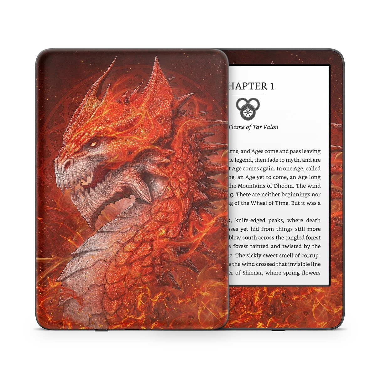 Flame Dragon Amazon Kindle Series Skin | iStyles