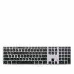 Carbon Fiber Apple Keyboard with Numeric Keypad Skin