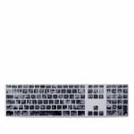 Digital Navy Camo Apple Keyboard with Numeric Keypad Skin