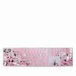Her Abstraction Apple Keyboard with Numeric Keypad Skin