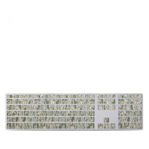 ABU Camo Apple Keyboard with Numeric Keypad Skin