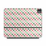 Christmas Checkers Magic Keyboard for iPad Series Skin