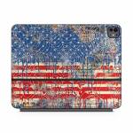 Cobweb Flag Magic Keyboard for iPad Series Skin