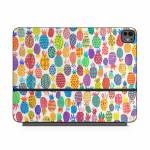 Colorful Pineapples Magic Keyboard for iPad Series Skin