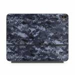 Digital Navy Camo Magic Keyboard for iPad Series Skin