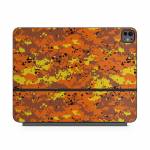 Digital Orange Camo Magic Keyboard for iPad Series Skin