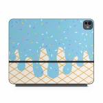 Cotton Candy Ice Cream Drip Magic Keyboard for iPad Series Skin