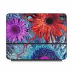 Deep Water Daisy Dance Magic Keyboard for iPad Series Skin