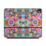 Free Butterfly Magic Keyboard for iPad Series Skin