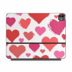 Hearts Magic Keyboard for iPad Series Skin