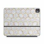 Honey Marble Magic Keyboard for iPad Series Skin